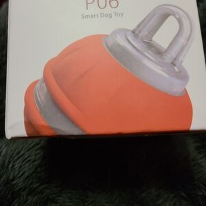 P06 Smart Dog Toy - Orange and Gray